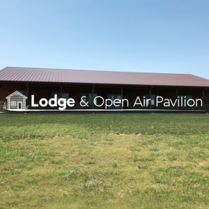 lodge and open air pavillion